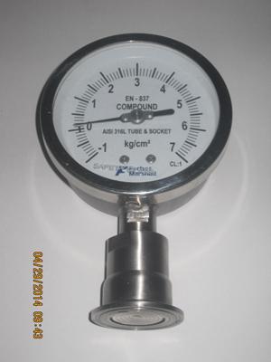 Sanitary Triclover Pressure Gauges