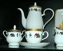 Multicolor Ceramic Teapot