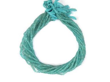 Apatite Faceted Rondelle Beads Size: 7-13 Inch