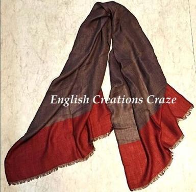 Pink Silk Cashmere Woven Scarves India