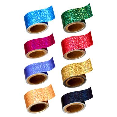 Self Adhesive Holographic Decorative Tapes Length: 12-200  Meter (M)