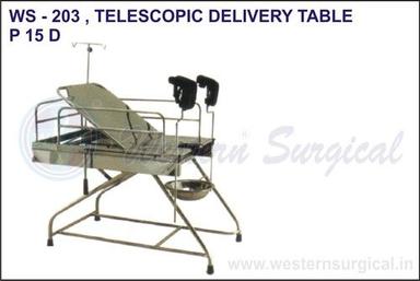 Stainsteel Telescopic Delivery Table