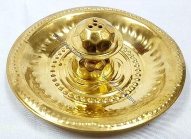 Golden Brass Plate Agardaan