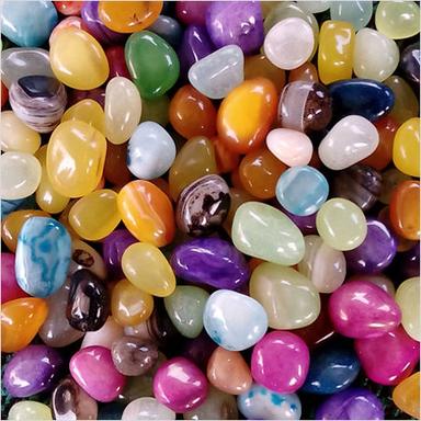 Mix Onyx Pebbles Stone Premium Machine Polished Aaa Grade Pebbles  20-30 Size: 15-35 Mm
