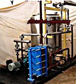 Ss Steam Control Valve Operated Hot Water Battery System