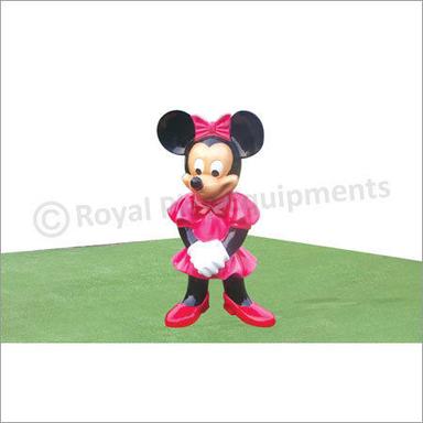 Pink Minnie Mouse Sculpture Garden Sculpture Animal Sculpture Decorative Sculpture