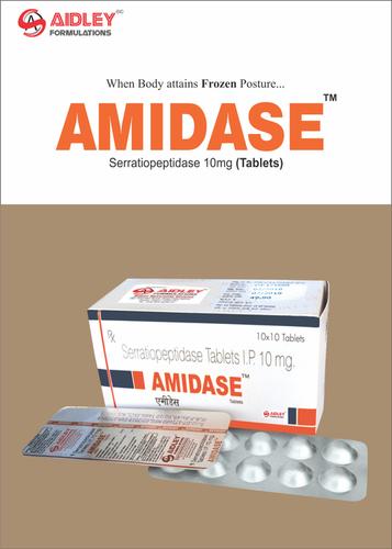 Serratiopeptidase 10Mg Tablets General Medicines