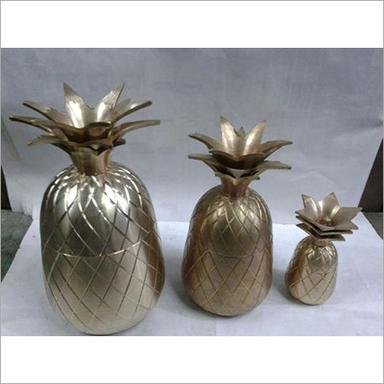 Polishing Brass Pineapple Set