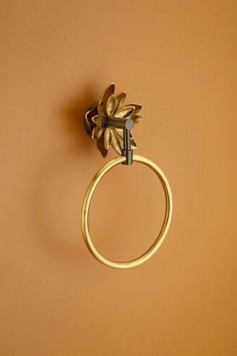Brass Ab Finish Napkin Ring