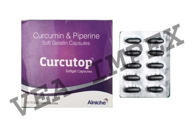 Curcutop (Curcumin And Piperine Capsules) Health Supplements