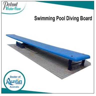 Blue Swimming Pool Diving Board