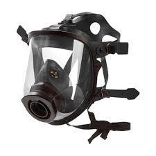 Black Gas Mask Respirator