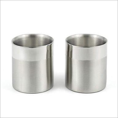 Silver Ss Double Wall Cup