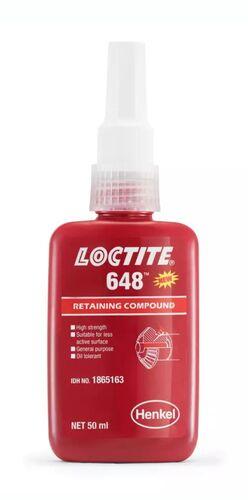 Loctite 648 Retaining Compound Application: To Prevents Flange Leaks