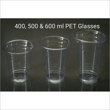White Plastic Disposable Glass