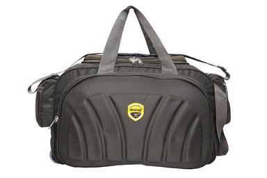 Green Hard Craft Unisex Nylon Multiple Pockets And Roller Wheels Duffle Bag