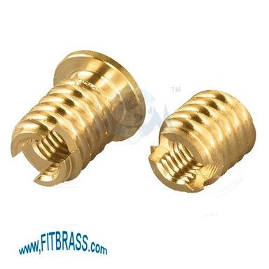Natural Brass Self Tapping Inserts