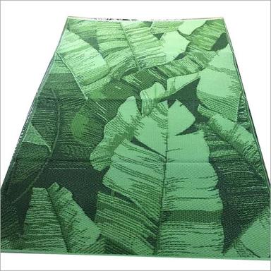 Green Plastic Printed Sleeping Mat