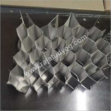 Silver Aluminium Honeycomb Sheet