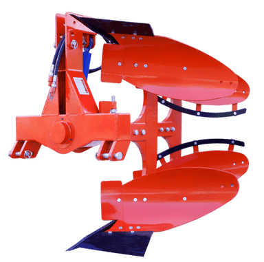 Agricultural Reversible Plough For Converting Waste In To Compost