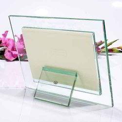 Transparent Glass Photo Frame