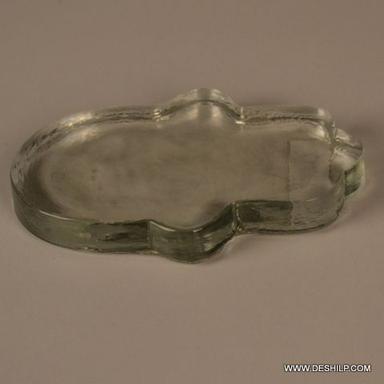 Transparent Small Glass Paper Weight