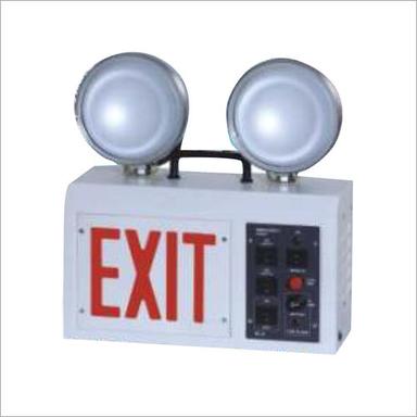 Exit Sign Spotlight Application: Industrial