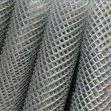 Silver Chain Link Fencing Wire Mesh Roll