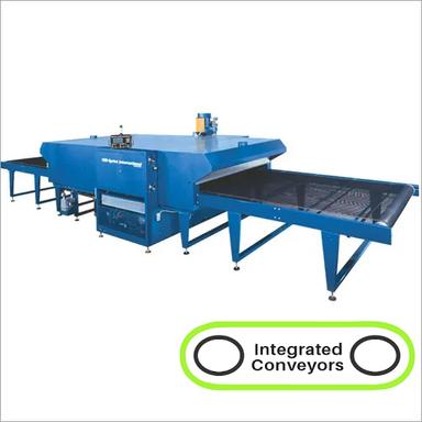 Blue Industrial Printing Conveyor