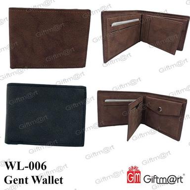 Black Gents Leather Wallet