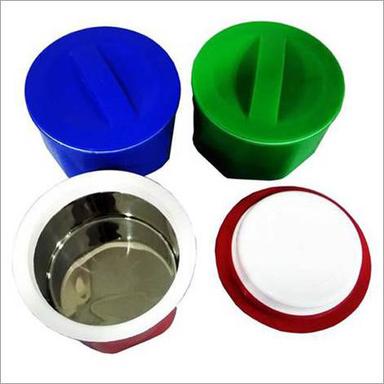 Red Single Layer Steel Container Set With Inside Steel