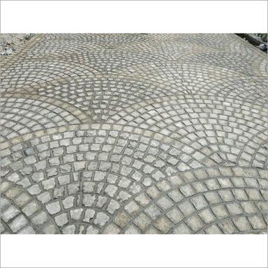 Mix Brown Sandstone Cobble Stone Size: As Per Requirement