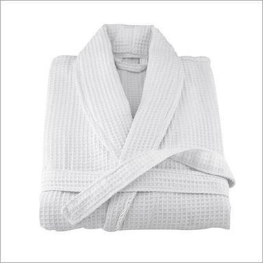 Waffle White Bathrobe