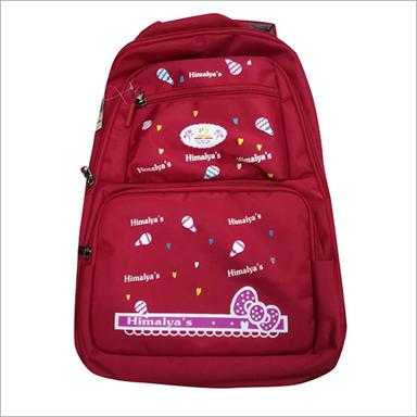 Red And Also Available In Different Color Waterproof School Backpack
