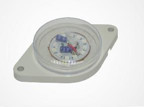 Car Side Indicator Led Lights Body Material: Metal And Crystal