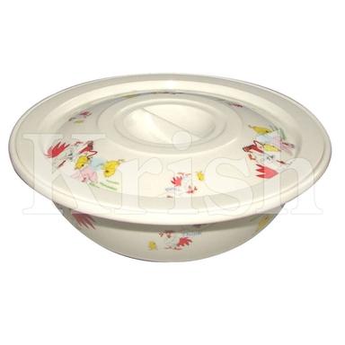 As Per Requirement Round Serving Bowl With Cover