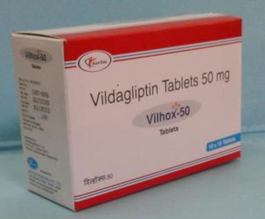 Vilhox-50 (Vildagliptin 50Mg Tablets) Purity: High