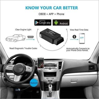 Kw910 Universal Obd2 Bluetooth Elm327 V 1.5 Scanner For Android Auto Obdii Scan Tool Warranty: One Year