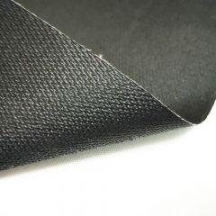 Black 0.45Mm Thickness Neoprene Coated Fiberglass Fabric