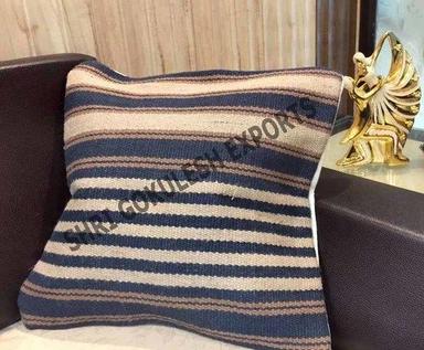 Handmade Home Sofa Decor Jute Cushion Covers Dimensions: 45X45  Centimeter (Cm)