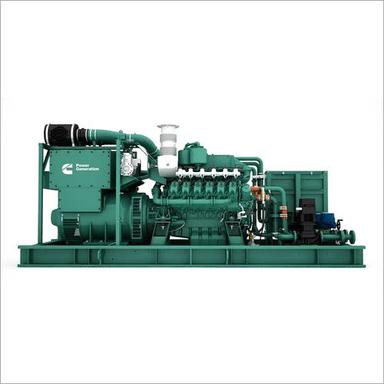 Green Cummins Natural Gas Generator