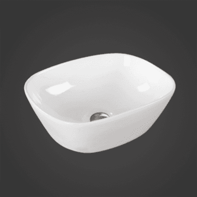 White Elisa Table Top Ceramic Wash Basin