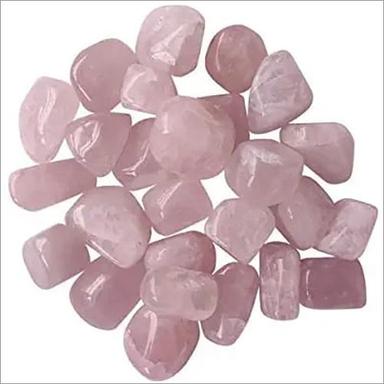 Rose Quartz Tumbled Stone Grade: Gemstone Grade