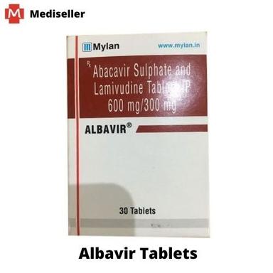 Albavir Tablet Ingredients: Abacavir (600Mg) + Lamivudine (300Mg)