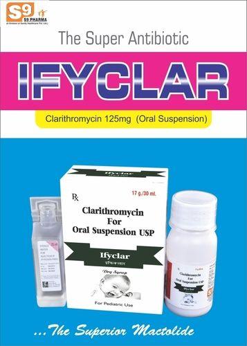 Clarithromycin 125Mg Suspension General Medicines