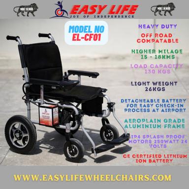 Joy Stick Controlled Electric Wheelchair Backrest Height: 670 Millimeter (Mm)