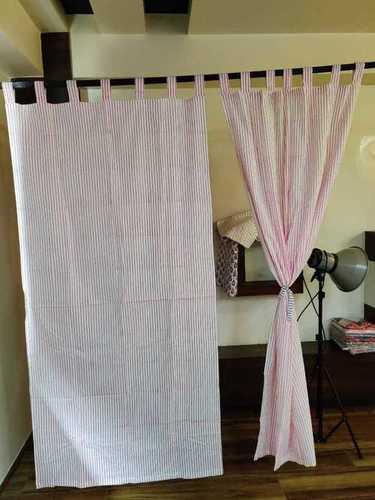 All Color Jaipuri Lining Block Print Handmade Curtain