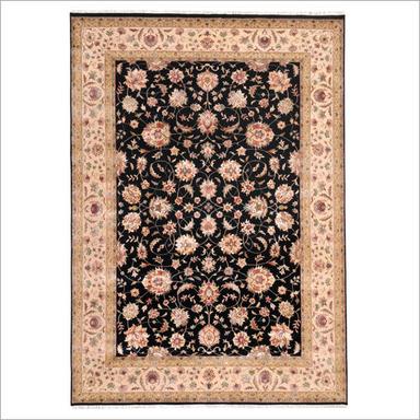 Dc-12 Kashan Wool Silk Carpet Design: Modern