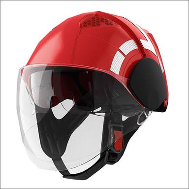 Fireman Helmet - Pab Fire Compact Red Gender: Unisex