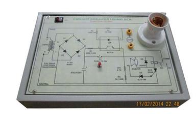 CIRCUIT BREAKER USING SCR